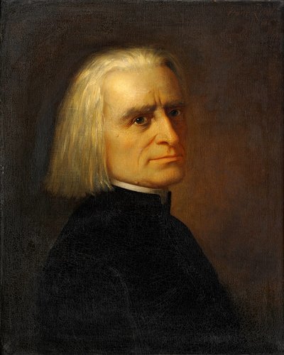 Ritratto di Franz Liszt 1811-1886 da Carl Ehrenberg
